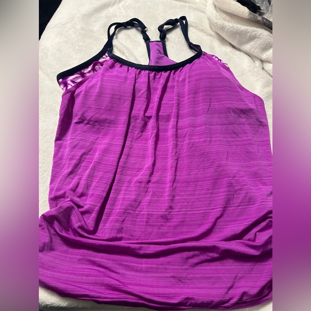 Purple 2 Piece Swimsuit